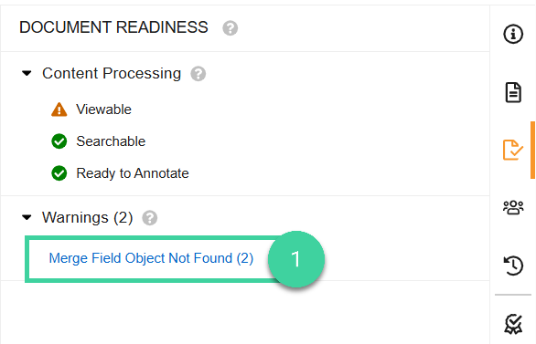 Screenshot of step 1