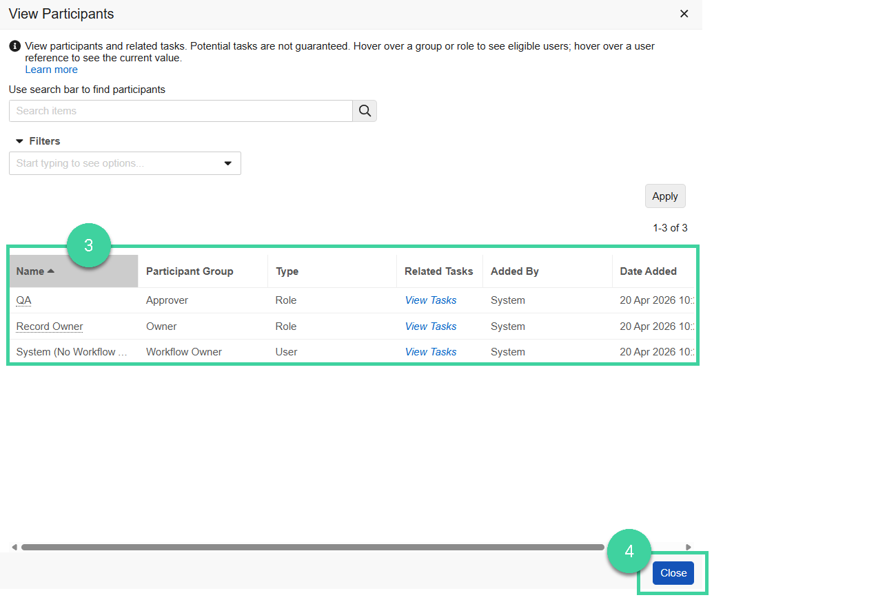 Screenshot steps 3, 4