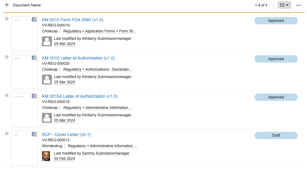 Screenshot Detail View