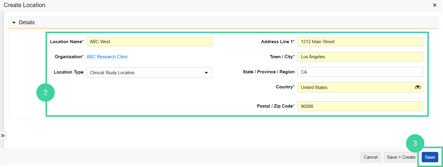 Screenshot steps 2 and 3