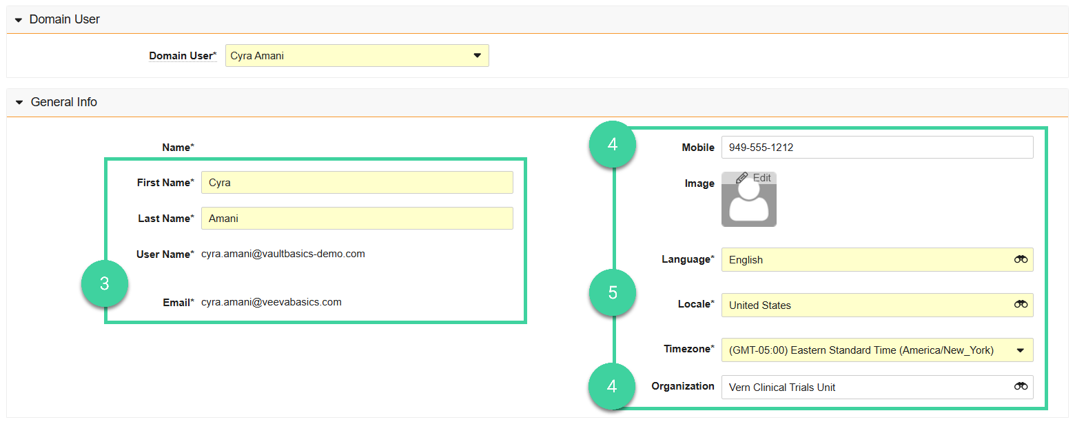Screenshot steps 3, 4, 5