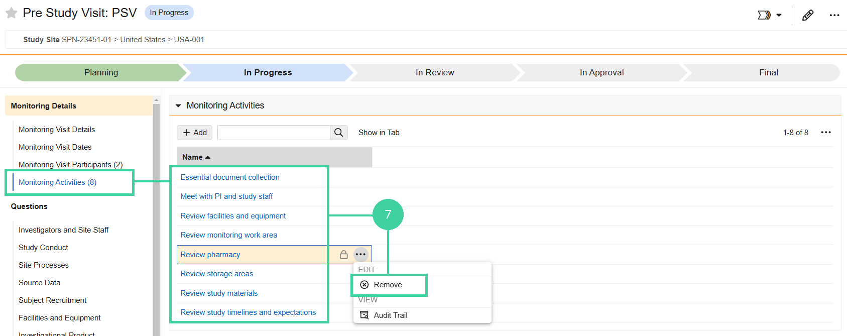Screenshot step 7