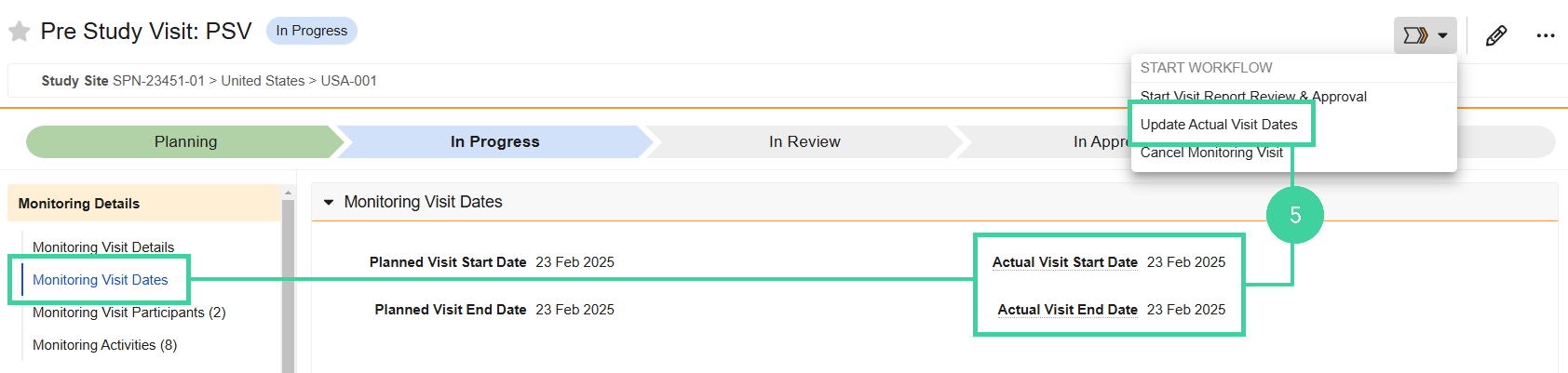 Screenshot step 5