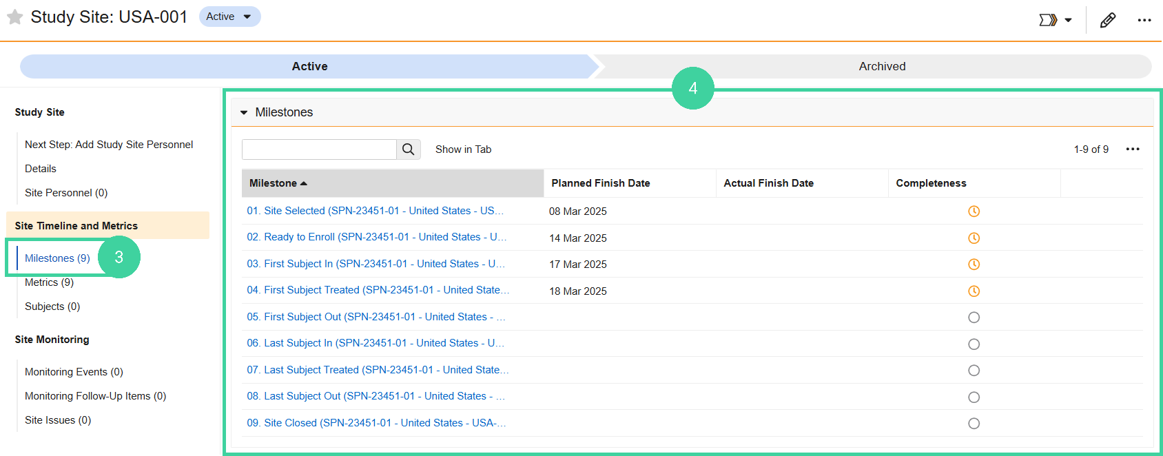 Screenshot steps 3 and 4