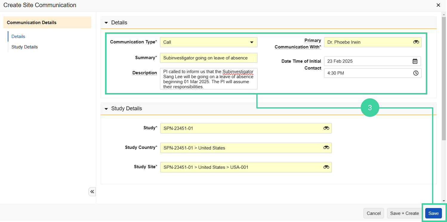 Screenshot steps 2 and 3