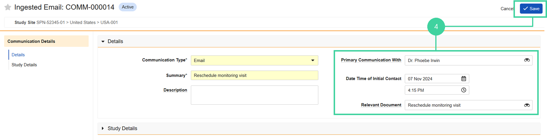 Screenshot step 4