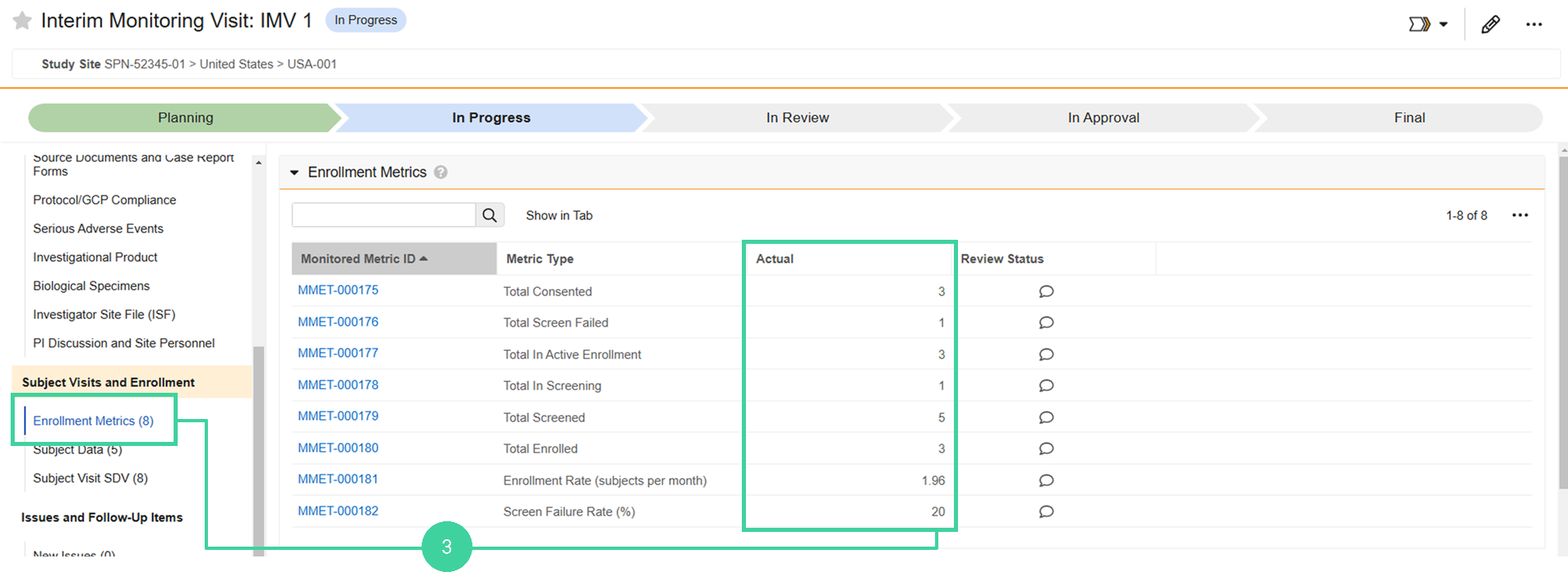 Screenshot step 1