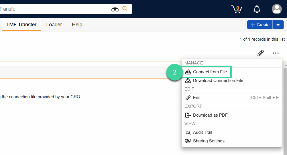 Screenshot step 2