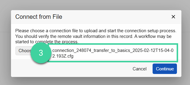 Screenshot step 3