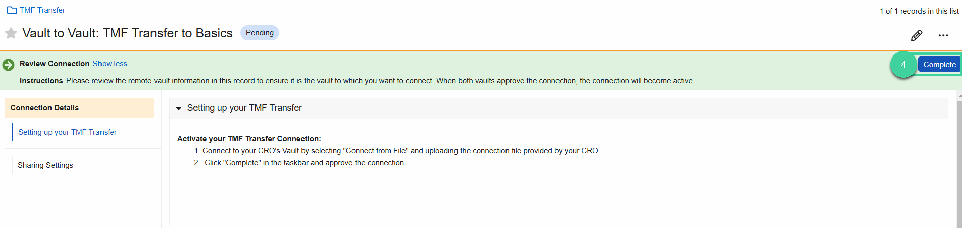 Screenshot step 4