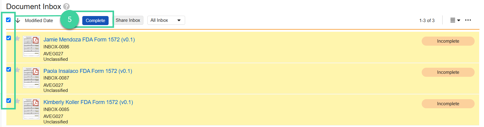 Screenshot step 5