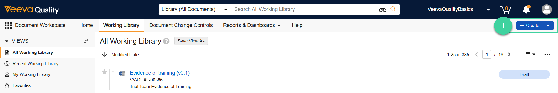 Screenshot step 1