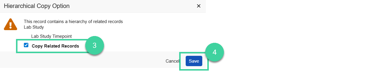Screenshot steps 3, 4
