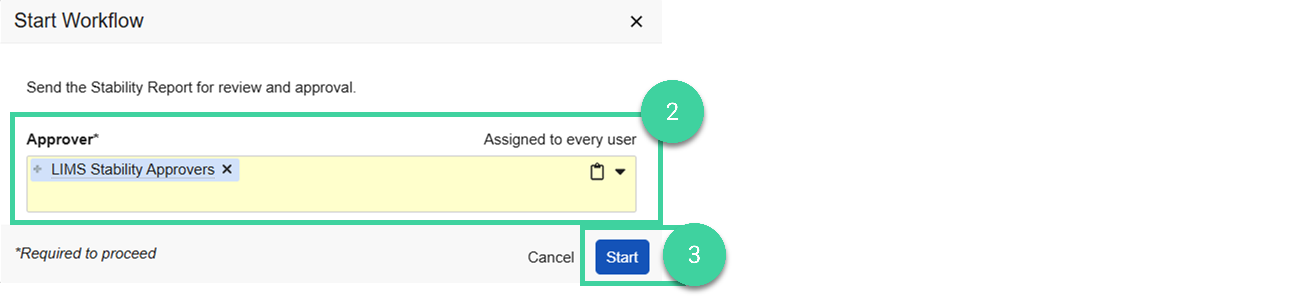 Screenshot steps 2, 3
