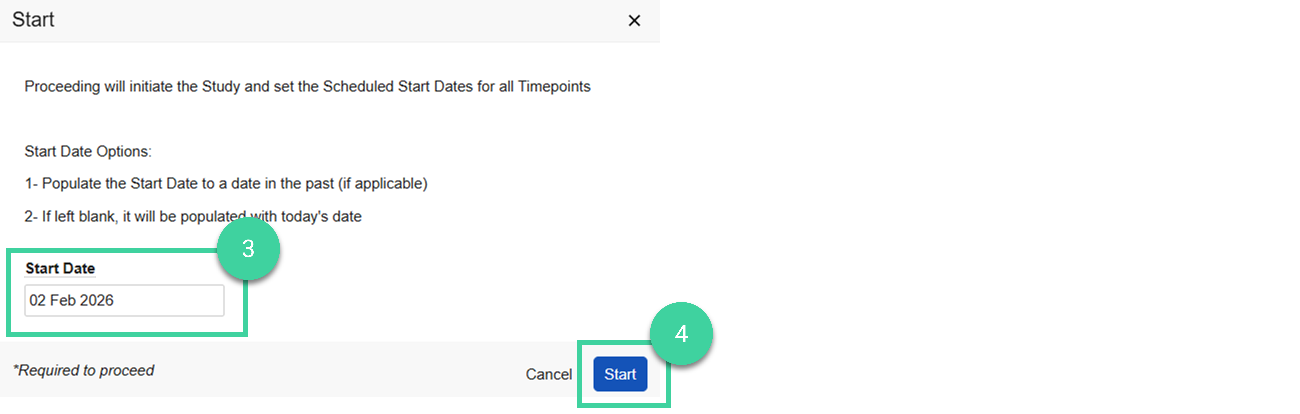 Screenshot steps 3, 4