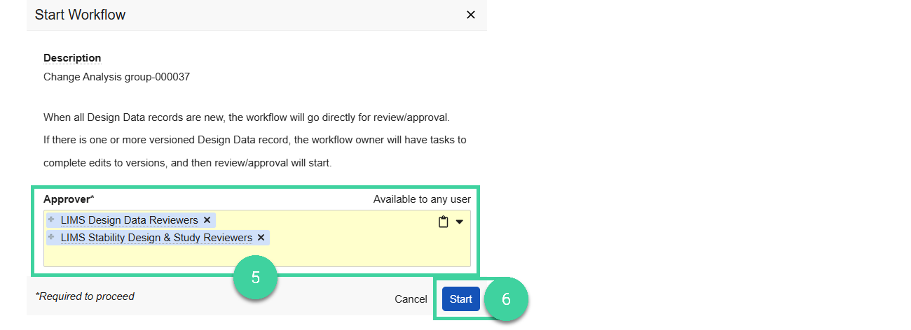 Screenshot steps 5 and 6