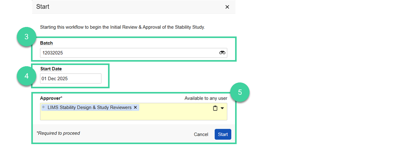 Screenshot steps 3, 4, 5