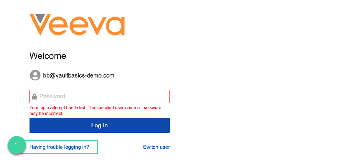 Screenshot step 1