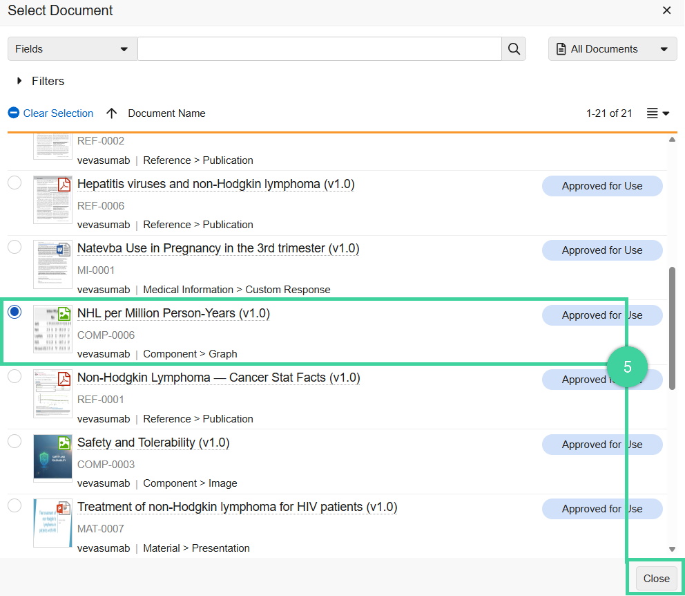 Screenshot of step 5