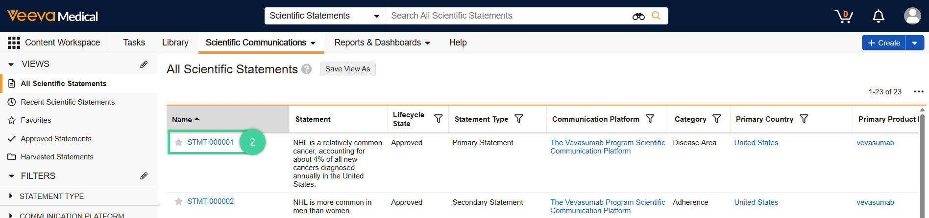 Screenshot of step 2