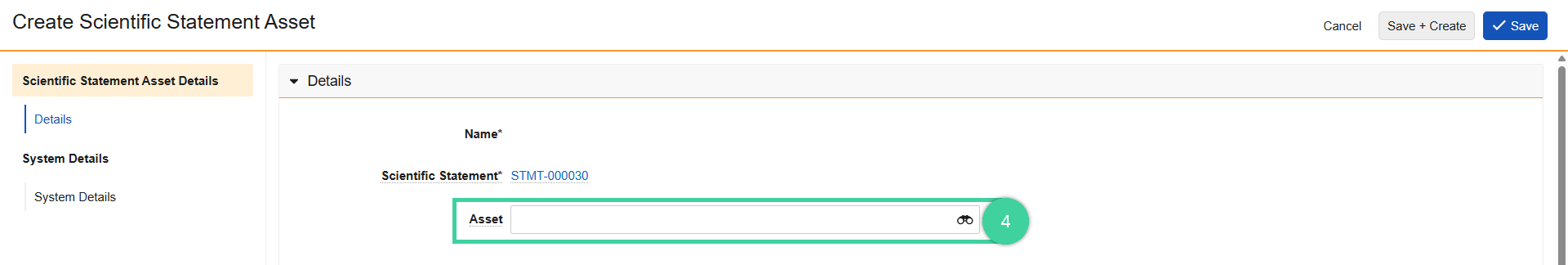 Screenshot of step 4