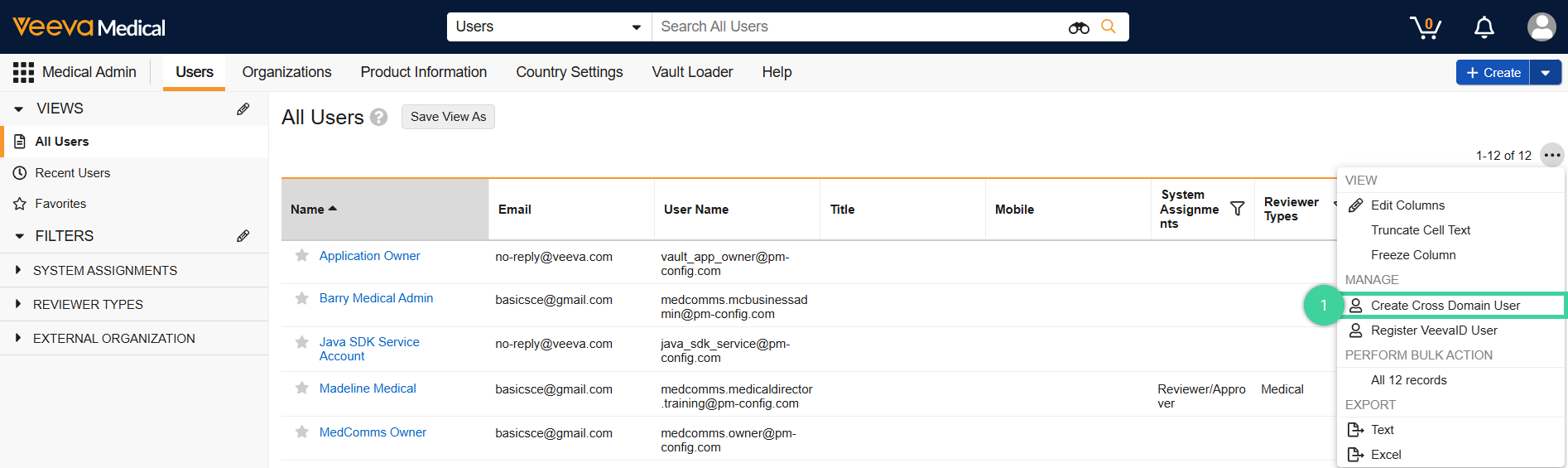 Screenshot of step 1
