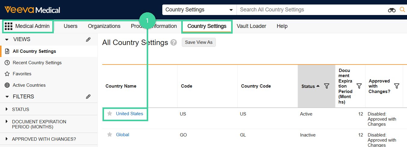 Screenshot of step 1