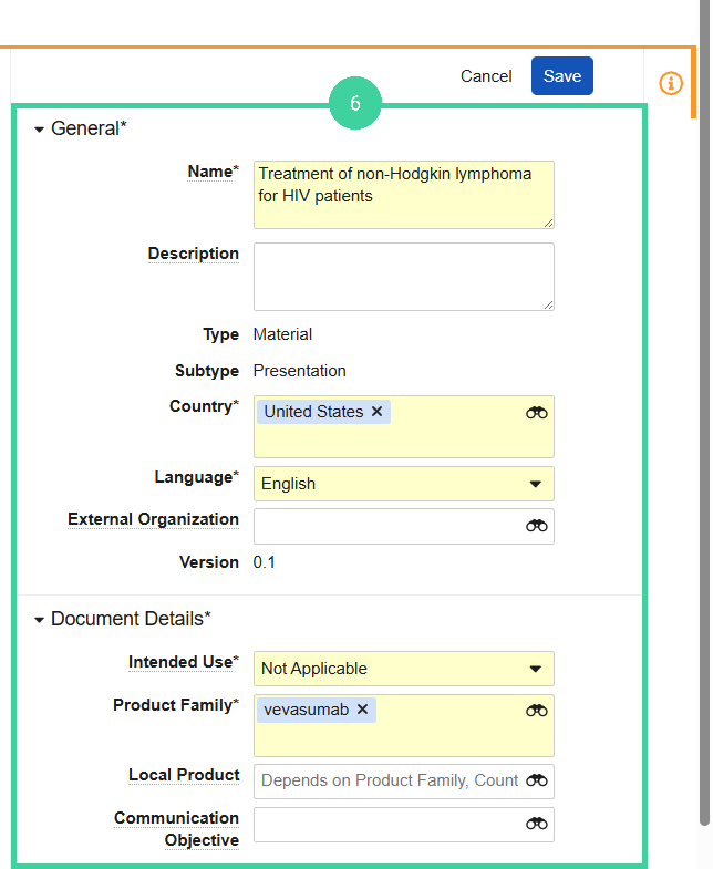 Screenshot of step 6