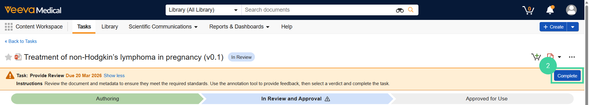 Screenshot of step 2