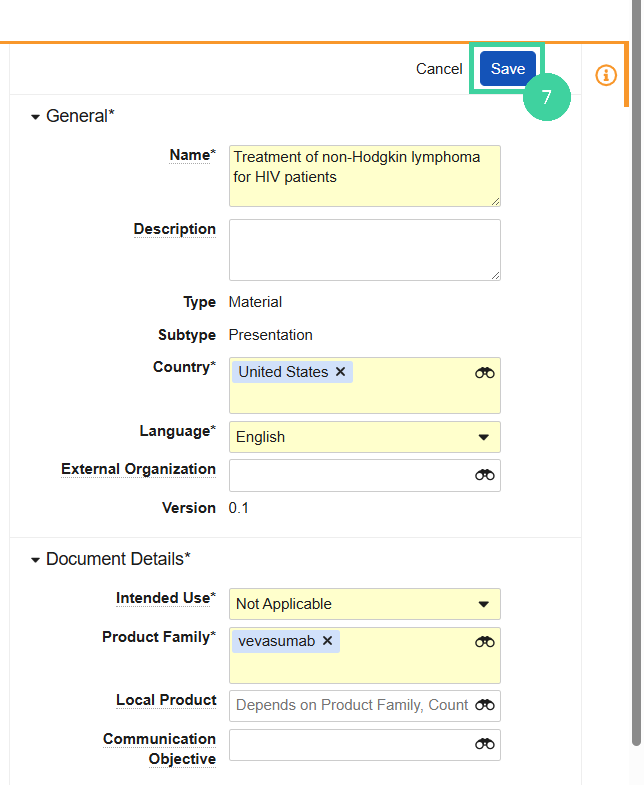 Screenshot of step 7