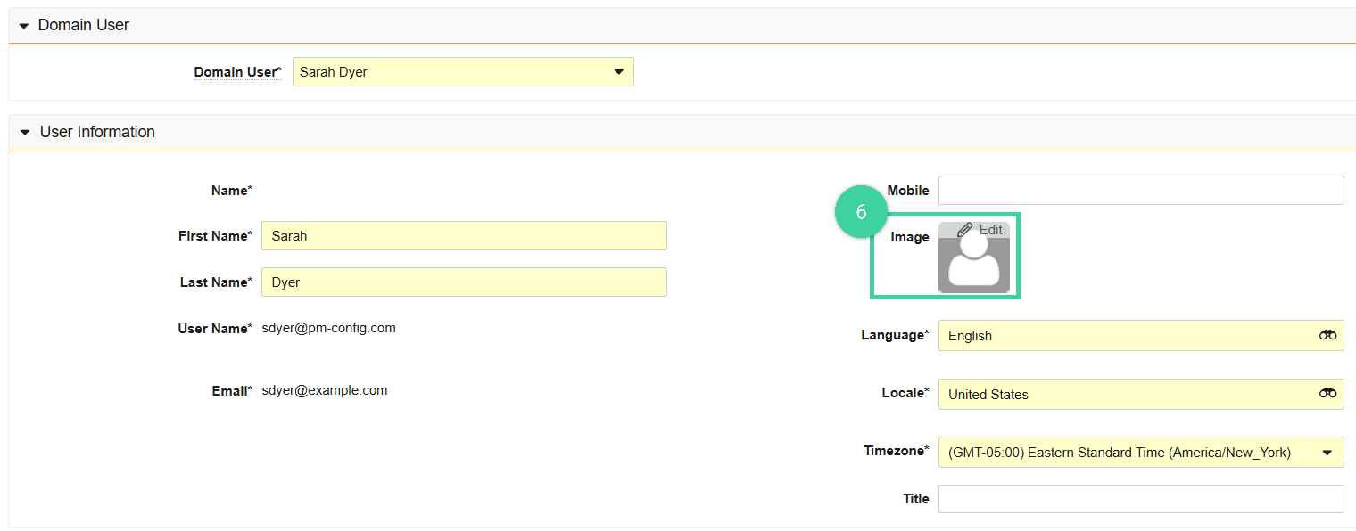 Screenshot of step 6