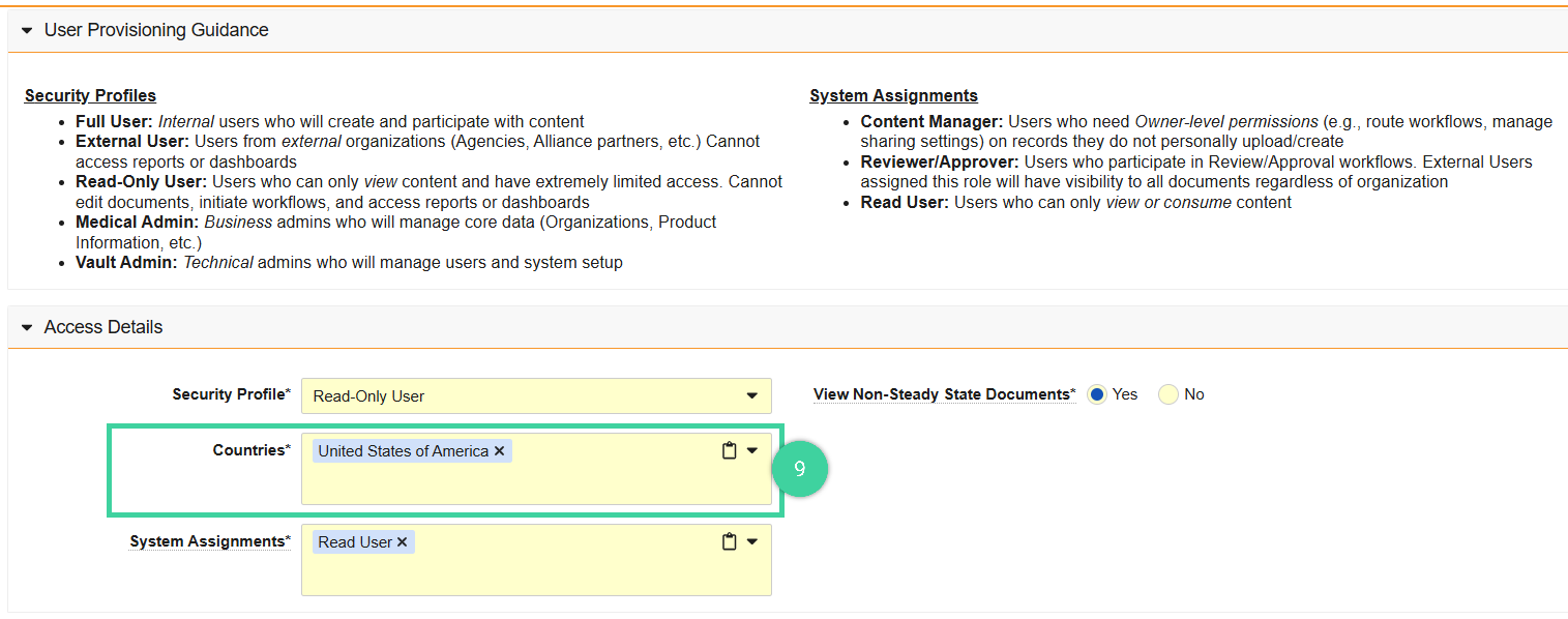 Screenshot of step 9