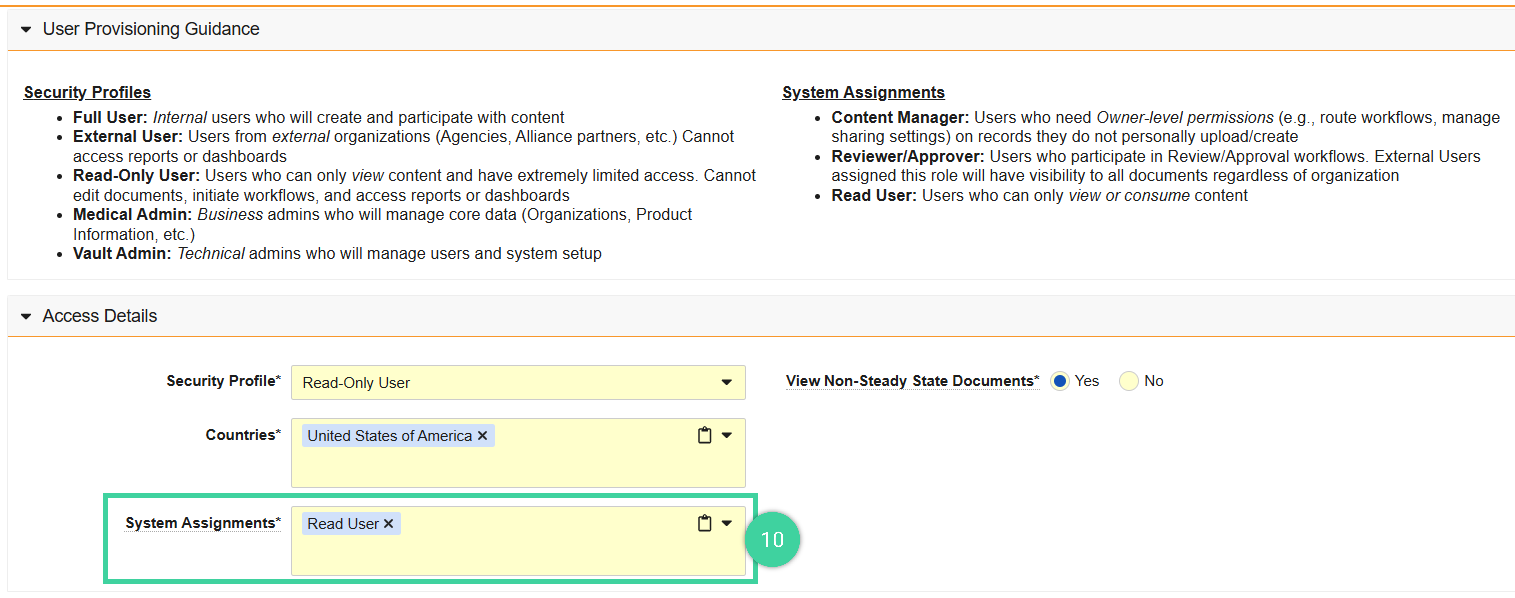 Screenshot of step 10