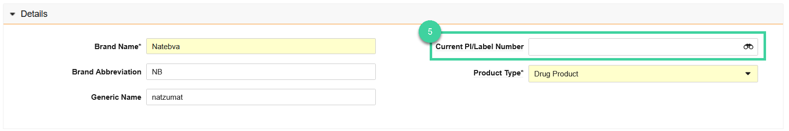 Screenshot of step 5