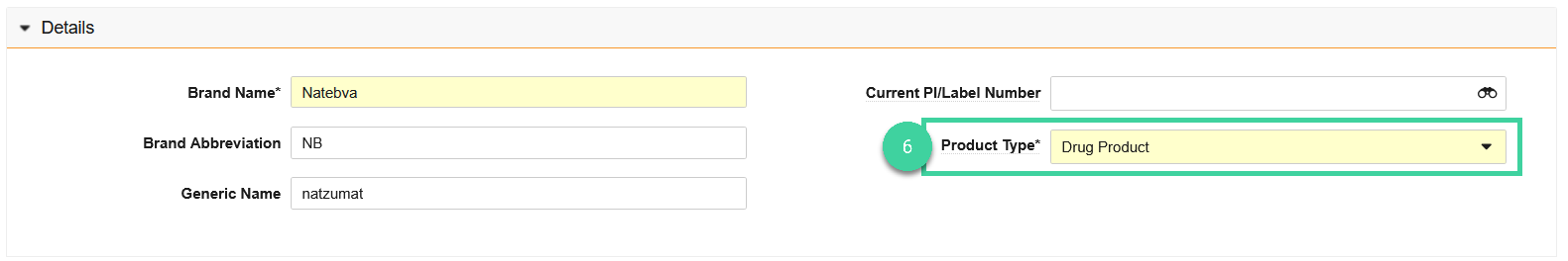 Screenshot of step 6