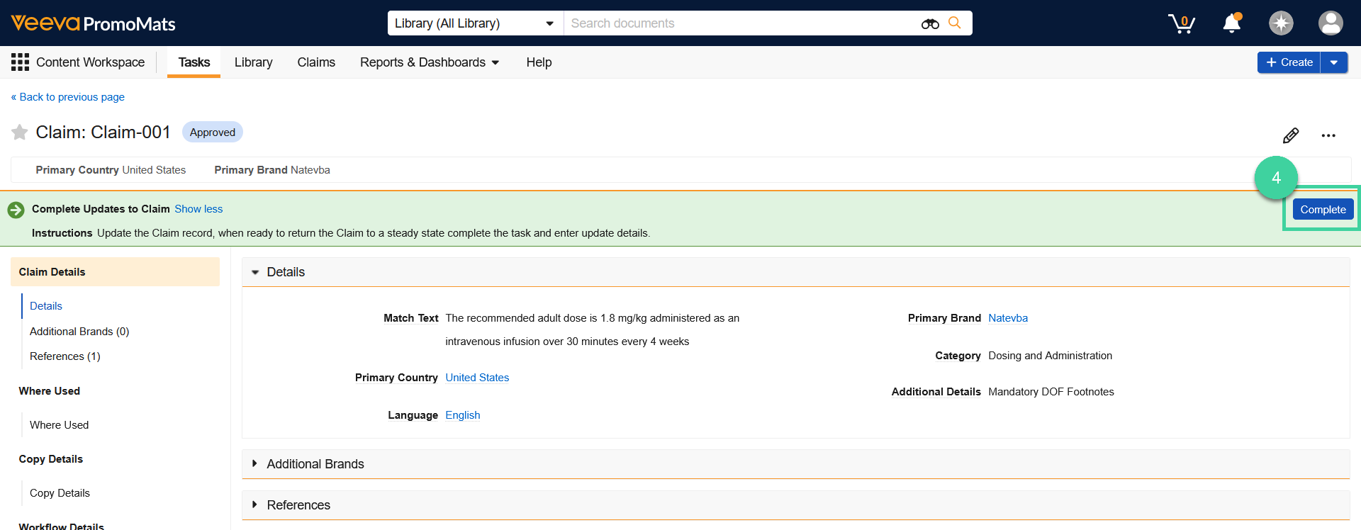 Screenshot of step 4