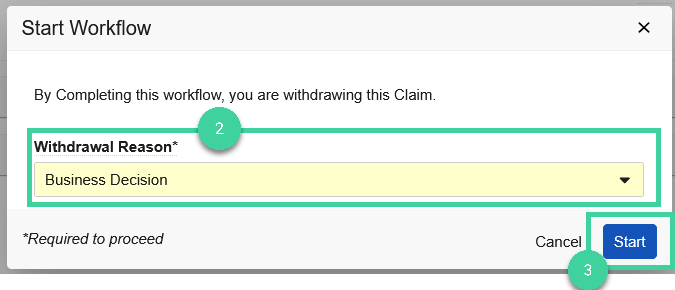 Screenshot of steps 2-3