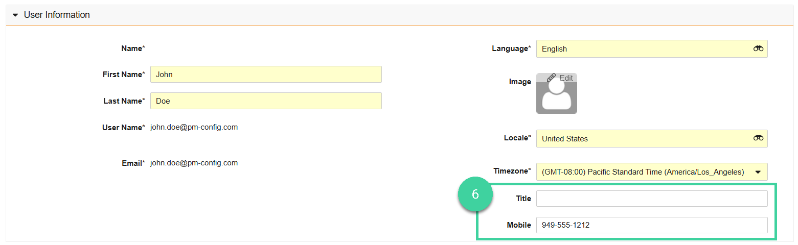 Screenshot of step 6