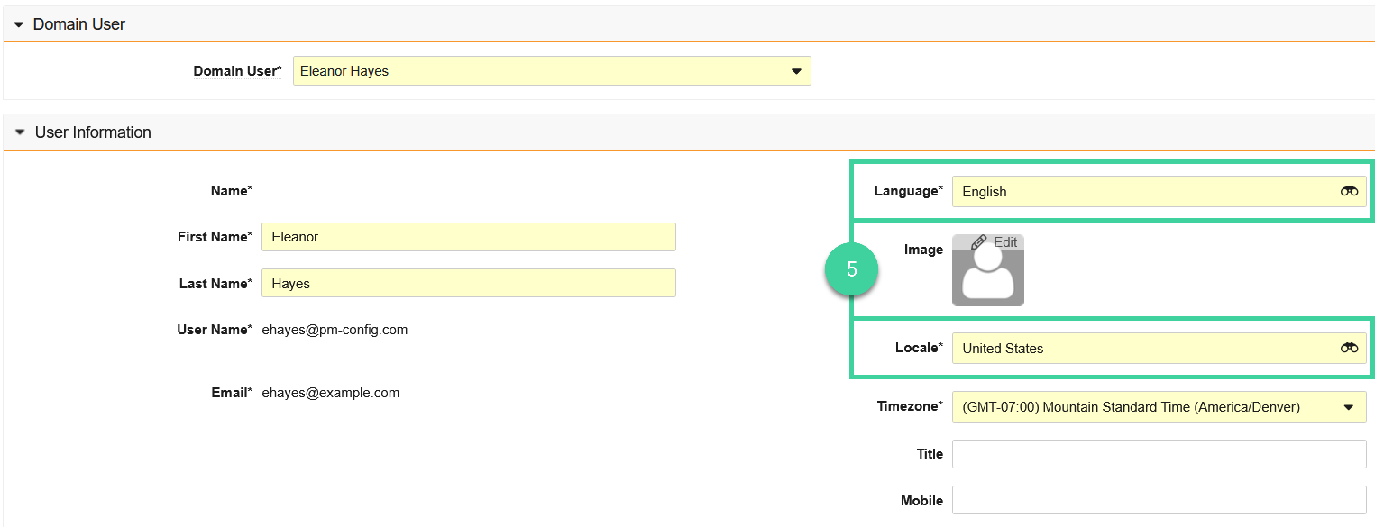 Screenshot of step 5