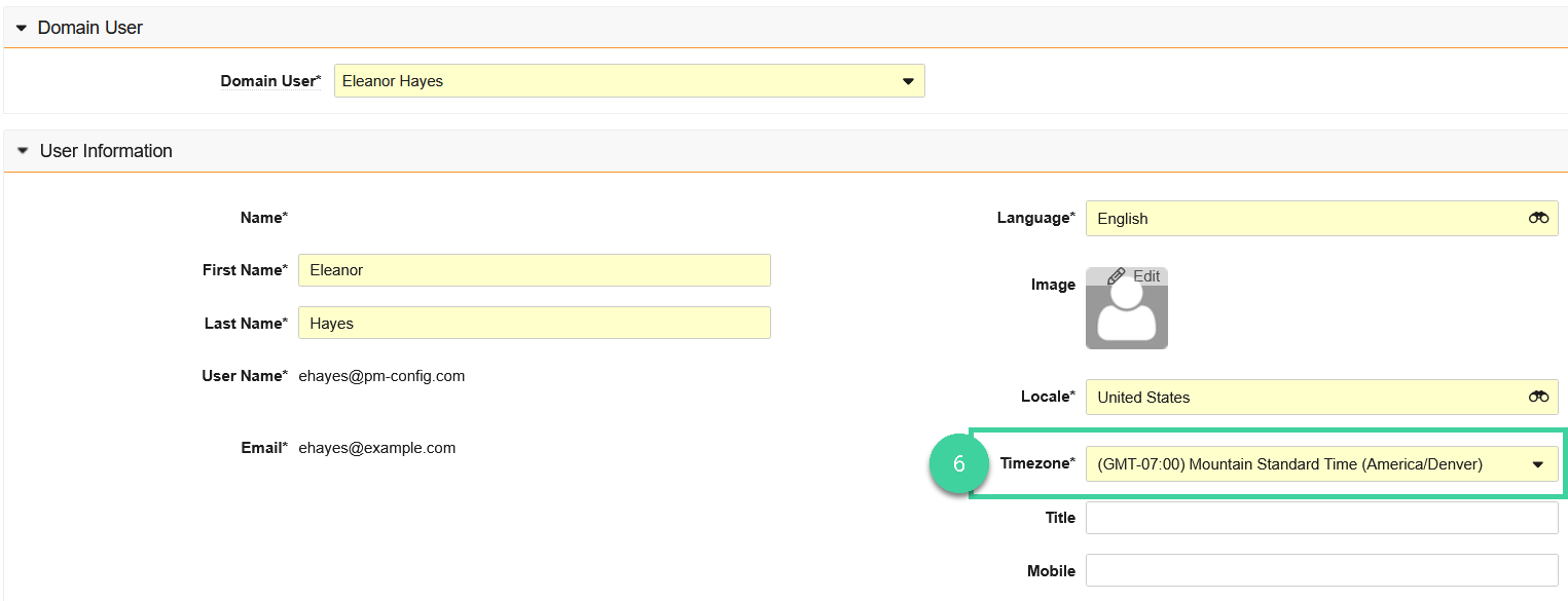 Screenshot of step 6