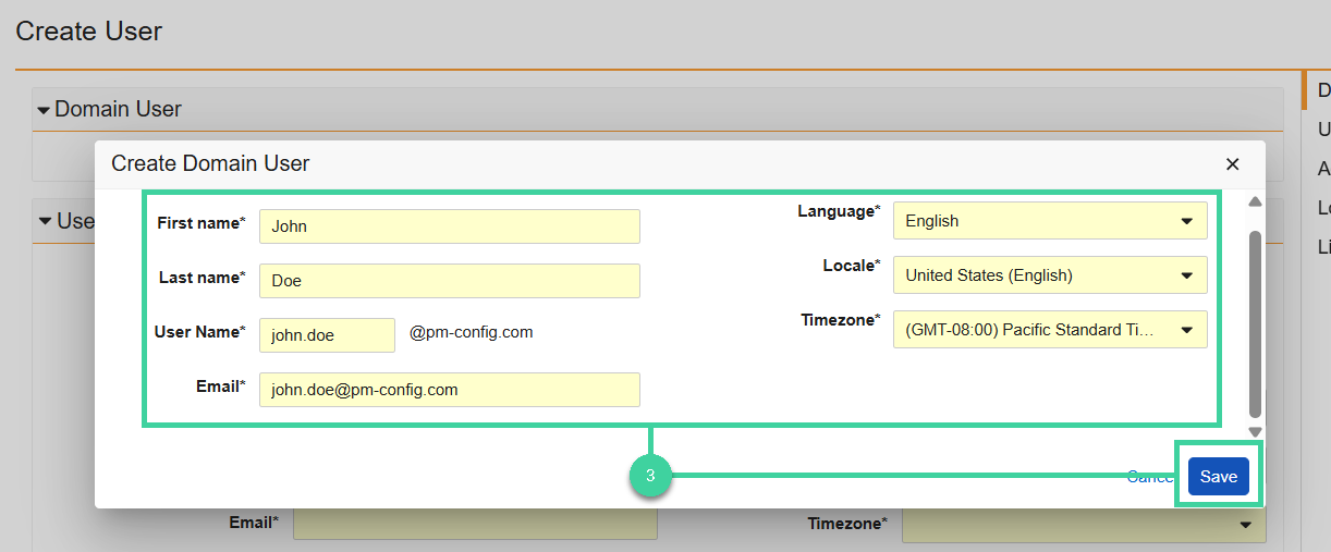 Screenshot step 3
