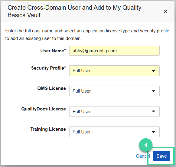 Screenshot step 4