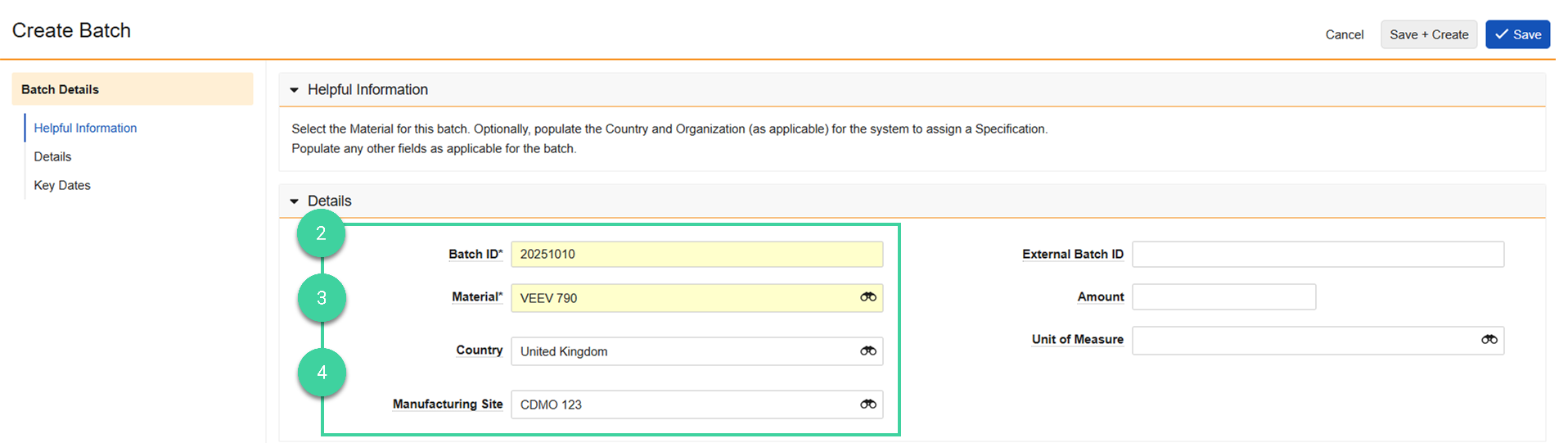 Screenshot steps 2, 3, 4