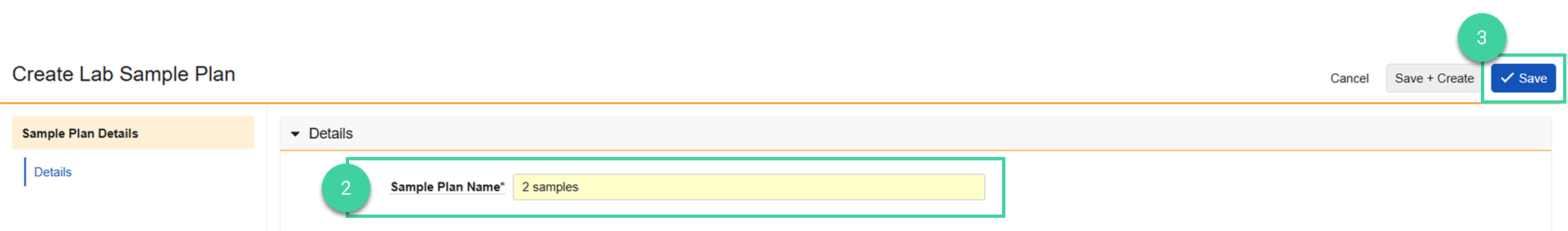 Screenshot steps 2 3
