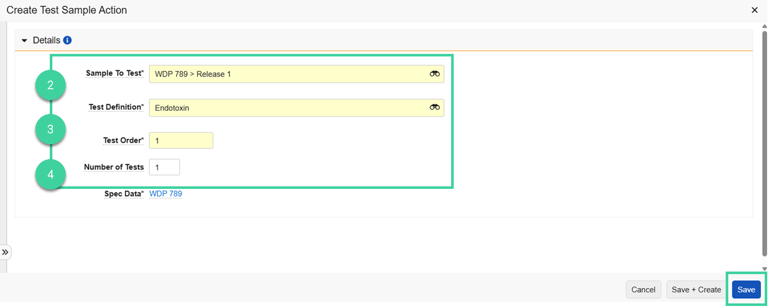 Screenshot steps 2, 3, 4, 5