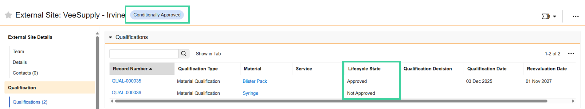 Screenshot lifecycle states