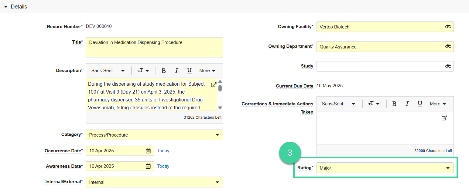 Screenshot step 3