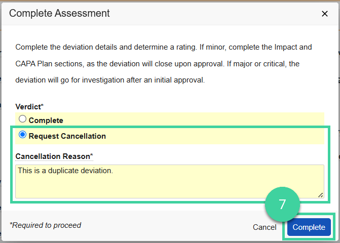 Screenshot step 7