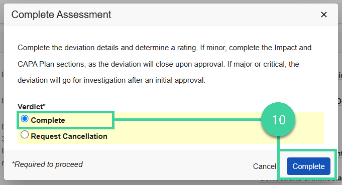 Screenshot step 10