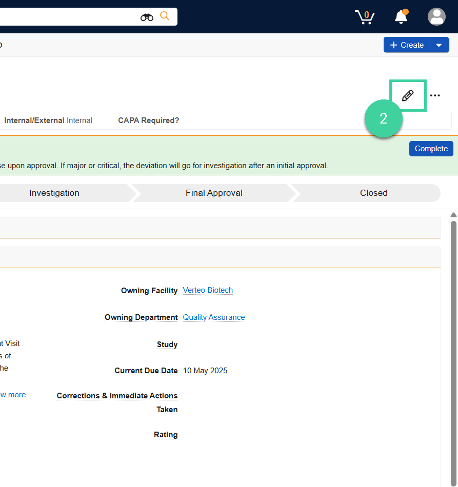 Screenshot step 2